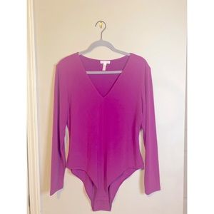Bodysuit long sleeve top